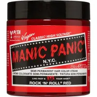 Manic Panic High Voltage Classic Cream Formula Hair Dye Rock 'N' Roll Red 8oz - 237g (Rouge)