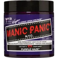 Manic Panic High Voltage Classic Cream Formula Hair Dye Purple Haze 8oz (237g) (Purple Haze)