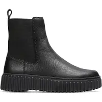 Clarks Chelsea Boots 'Torhill Maple' noir