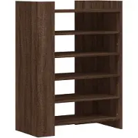 vidaXL Armoire à chaussures chêne marron 74,5x37,5x100 cm