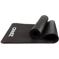 Zipro Tapis de gymnastique 10 mm d'épaisseur (NBR) – Tapis de fitness et de yoga extra souple et antidérapant – Tapis d'entraînement ménageant les articulations pour la maison, le Pilates, l'extérieur
