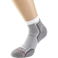 1000 Mile Chaussettes Deux Pack Run Rembourrage Femme Blanc