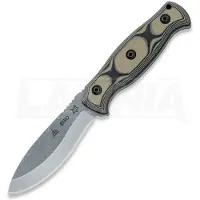 FOX Knives Ego TK-FX01, Black/Coyote G10 couteau fixe, Alfredo Doricchi design