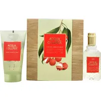 4711 Mäurer & Wirtz - Unisex - - Acqua Colonia - Lychee & White Mint - Coffret - Eau de Cologne 50 ml & Duschgel 75 ml