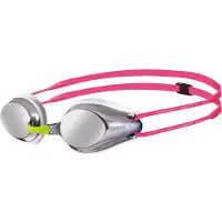 Arena Tracks Junior Swimming Goggles Argenté Enfants