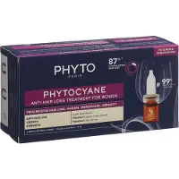 Phyto Phytocyane Anti-Hair Loss Treatment For Women soin ciblé anti-chute pour femme 12x5 ml