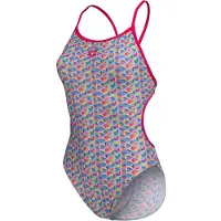Arena Femmes, Maillot de bain, W Starfish Swimsuit Lace Back, Multicolore, (34)