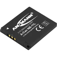 Ansmann A-Can NB 11 L - Batterie - Li-Ion - 600 mAh - pour Canon IXUS 17X, 18X, 190, 285 ; IXY 190, 640 ; PowerShot SX420 ; PowerShot ELPH 180, 190, 360
