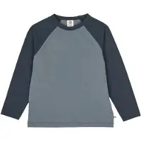 Müsli T-Shirt bleu fumé / bleu foncé