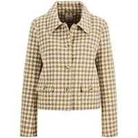 MADELEINE Blazer caramel / blanc cassé