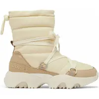 Sorel - Bottes confortables et imperméables - Kinetic Impact Nxt Mid Boot WP W Honey White Dusty Tan pour Femme en Cuir - Taille 37,5 - Beige