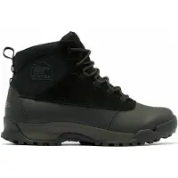 Sorel - Chaussures chaudes et imperméables - Buxton Lite Lace Plus WP M Black Black pour Homme en Cuir - Taille 41,5 - Noir