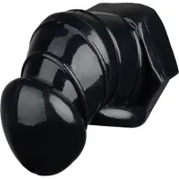 Master Series Detained Black Dispositif de Chasteté Restrictif - Noir