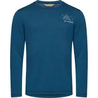Vaude Monviso Ii Long Sleeve Base Layer Bleu XL Homme