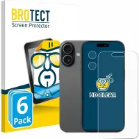BROTECT Protection Clair (6 pcs, Apple iPhone 17), Téléphone portable : film de protection, Transparent