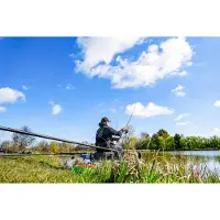 Preston Innovations Dura Carp Feeder Rod Argenté 2.75 m