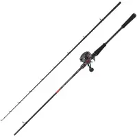 Abu Garcia Max Lp Pike Jerkbait Baitcasting Combo Argenté 1.98 m / 30-90 g