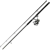 Dam Full Cat Xp Heavy Spinning Combo Argenté 2.40 m / 150-250 g