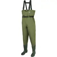 Dam Hydroforce Nylon Taslan Chest Wader Bootfoot Green 40-M