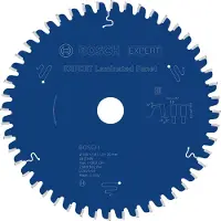 Bosch Lame De Scie Circulaire Multi-matériaux Expert Laminated Panel 165 X 18/13 X 20 Mm T48