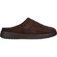 SKECHERS Herren Hausschuh Dunkelbraun Murette Garvanza 204636/Choc