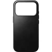 Nomad Coque arrière traditionnelle en cuir Horween avec MagSafe Apple iPhone 17 Pro - Noir