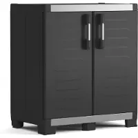 Keter Xl Garage Meuble de rangement bas Noir 9772