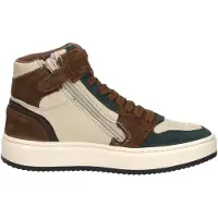 Keq Veterschoenen Hoog Veterschoenen Hoog - Groen - Maat 28