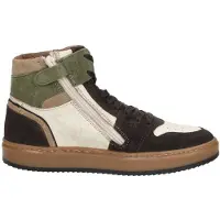 Sub55 Veterschoenen Hoog Veterschoenen Hoog - Donkerbruin - Maat 38