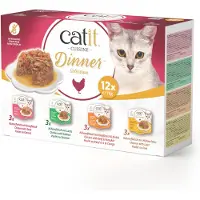 Ginza.se Cuisine Dinner Multipack Chicken Cat Food 12x75g Clair