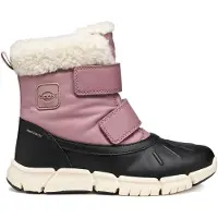 Geox Bottes de neige 'FLEXYPER' rose ancienne / noir / blanc