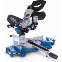 Scheppach Scie à onglet radiale - - HM 185 - 1400 W - Lame Ø 185 mm - Bois