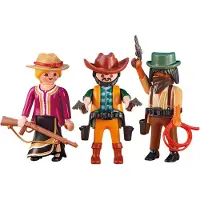 Playmobil 6278 2 cow-boys et une femme