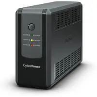 Cyberpower Alimentation d'énergie non interruptible - - UT650EG-FR - 650 VA - 3 prises - Noir, Gris