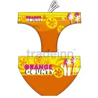 Turbo Orange Country Swimming Brief Orange M Homme