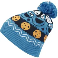 Sesame Street Bonnet de - Macaron Le Glouton - pour Unisexe - multicolore - Taille Standard