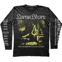 Lorna Shore T-shirt manches longues de - Everblack Yellow - S - M - pour Homme - noir - Taille M