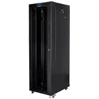Lanberg FF01-8842-12BL armoire rack 42U Freestanding rack Noir