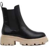 Pepe Jeans pour femme. PLS50483 Bottines Lol Chelsea noires - Hauteur du talon 6 cm (36), 5 à 8 cm, Aucun, Casuel