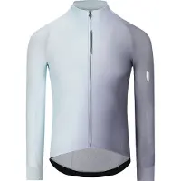 Q36.5 Gregarius Hybrid Big Fade Long Sleeve Jersey Gris M Homme