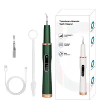 INF Nettoyeur de dents à ultrasons pour éliminer le tartre Vert