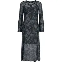 Rock Rebel by EMP Robe longue de - Robe 2-En-1 - S - XXL - pour Femme - noir - Taille XL