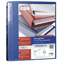 SEI Rota Stelvio TI Classeur à anneaux A4 bleu