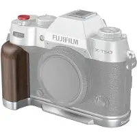 SmallRig 4735B Poignée en L en bois pour Fujifilm X-T50 (argent)