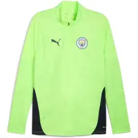 Puma Manchester City Fc 25/26 Training Half Zip Sweatshirt Vert XL Homme