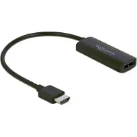 DeLOCK Adaptateur HDMI-A mâle vers DisplayPort femelle 4K 60 Hz - Del