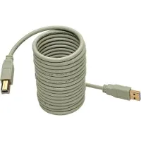 Eaton TRIPPLITE USB 2.0 A/B Cable M/M Beige 10ft. 3,05m