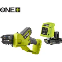 Ryobi Élagueur à main RY18PSX10A-120 18V brushless 10cm avec 1x2Ah + chargeur 1,5A