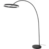 LUCANDE Lampadaire , Yekta, dimmable, Noir, Salon / séjour, Métal, Design