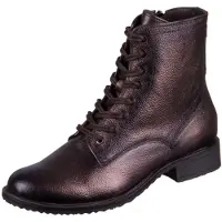Tamaris Bottines à lacets brun foncé